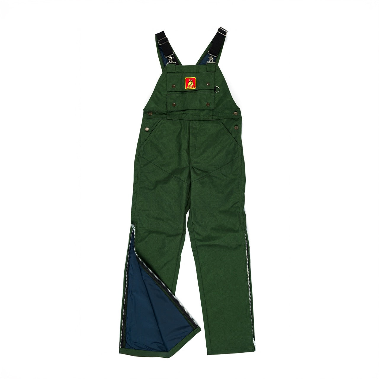 Mule Hunting | Green Waterproof Briarproof Bibs | Okie Dog Supply