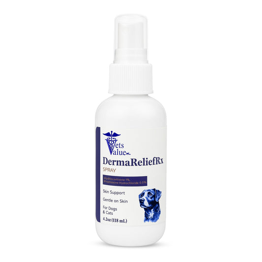 Hydrocortisone Quick Relief Spray for Dogs Cats Horses – 4oz