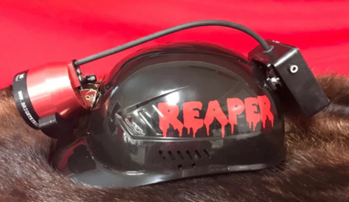 bright eyes reaper light on black bump cap