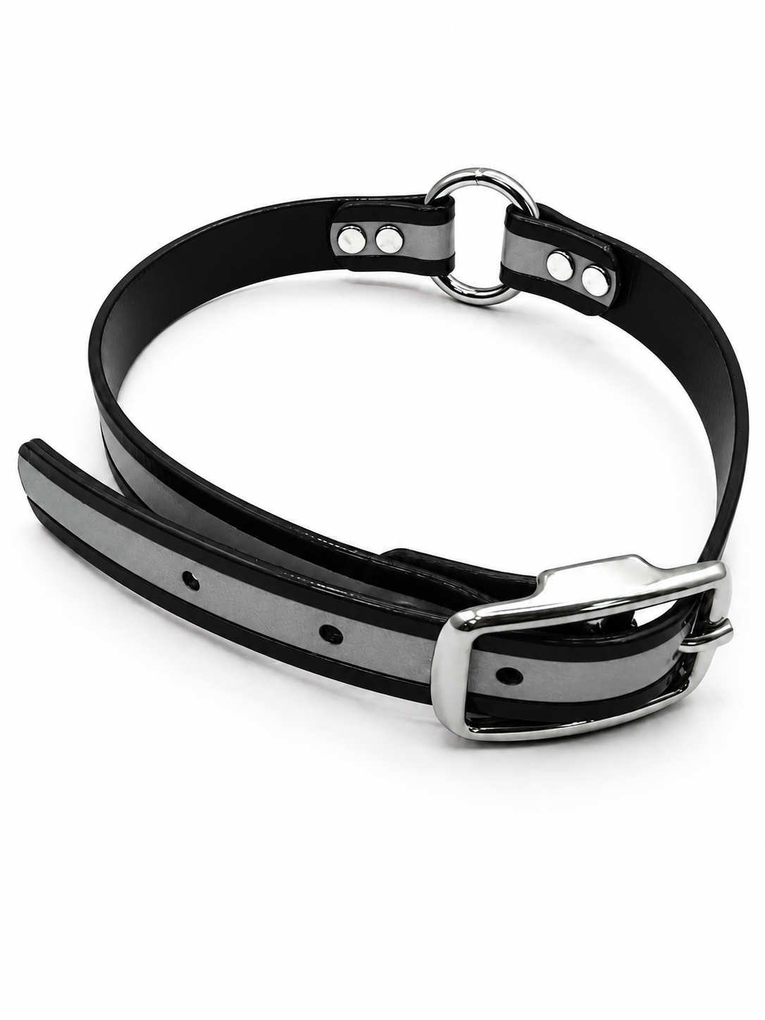 REFLECTIVE COLLAR 3/4 INCH CTR ONLY BLACK