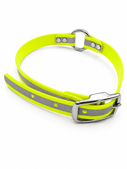 REFLECTIVE COLLAR 3/4 INCH CTR ONLY C. YELLOW