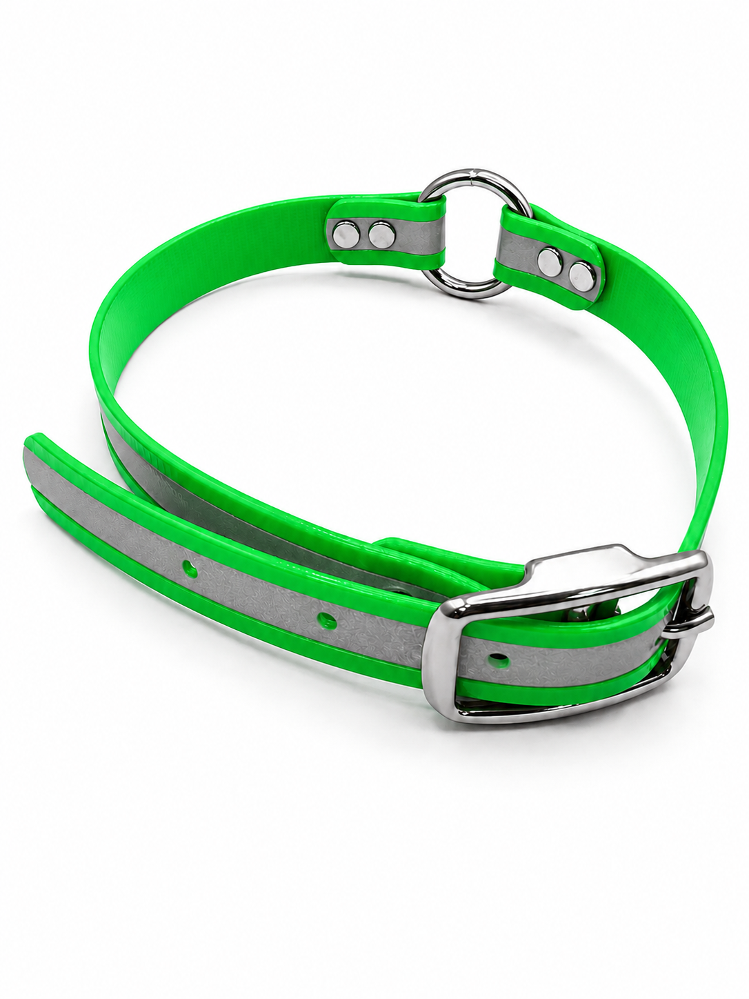 REFLECTIVE COLLAR 3/4 INCH CTR ONLY GREEN
