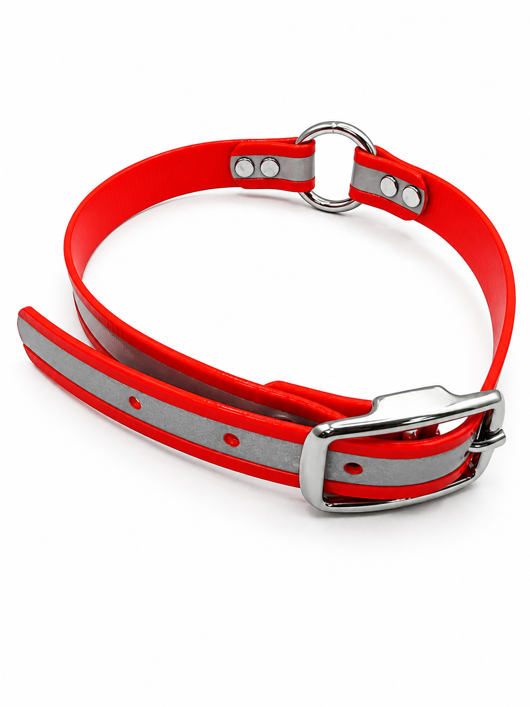 REFLECTIVE COLLAR 3/4 INCH CTR ONLY RED