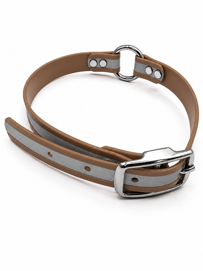 REFLECTIVE COLLAR 3/4 INCH CTR ONLY TAN