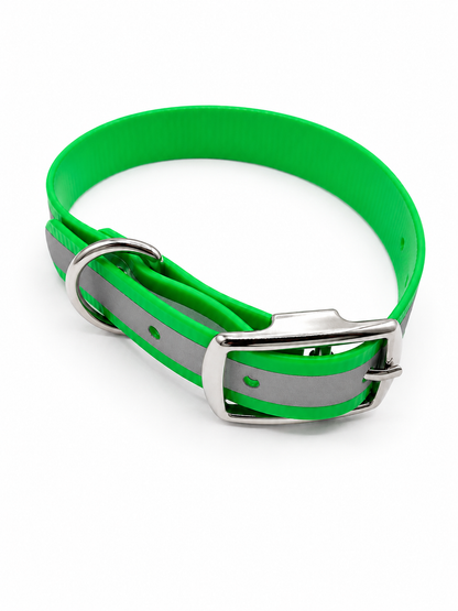 REFLECTIVE COLLAR 3/4 INCH D ONLY GREEN