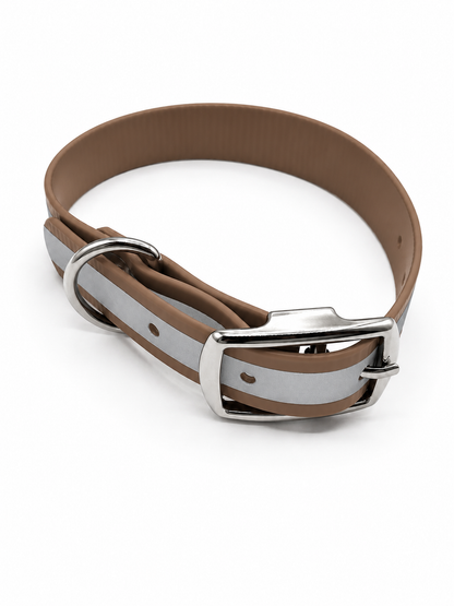 REFLECTIVE COLLAR 3/4 INCH D ONLY TAN