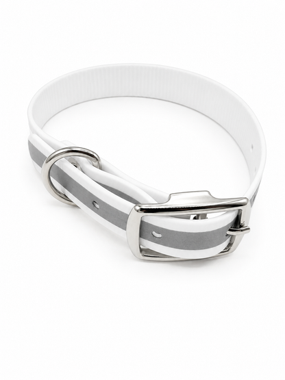REFLECTIVE COLLAR 3/4 INCH D ONLY WHITE
