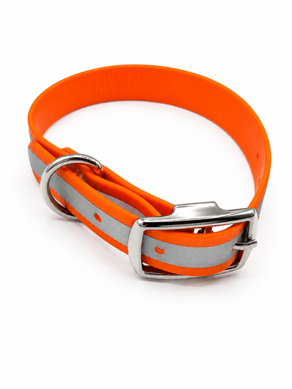 REFLECTIVE COLLAR 3/4 INCH D ORANGE 1