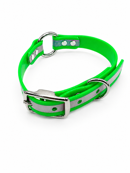 REFLECTIVE COLLAR 3/4 INCH STND GREEN