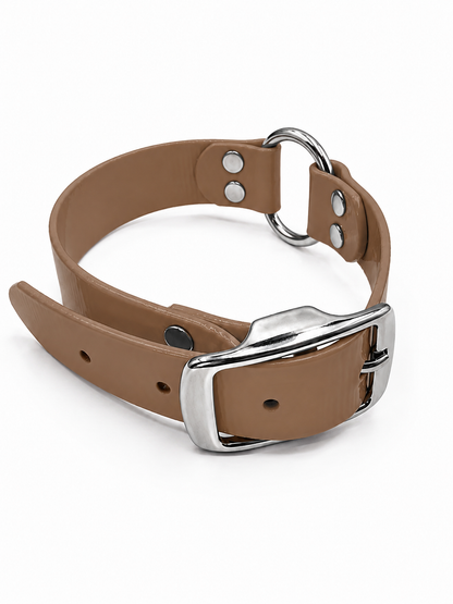 SOLID COLLAR 1 INCH CTR TAN