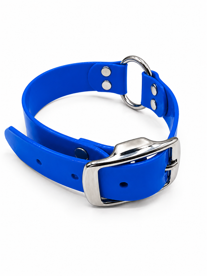 SOLID COLLAR 1 INCH CTR BLUE