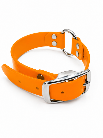 SOLID COLLAR 1 INCH CTR ORANGE