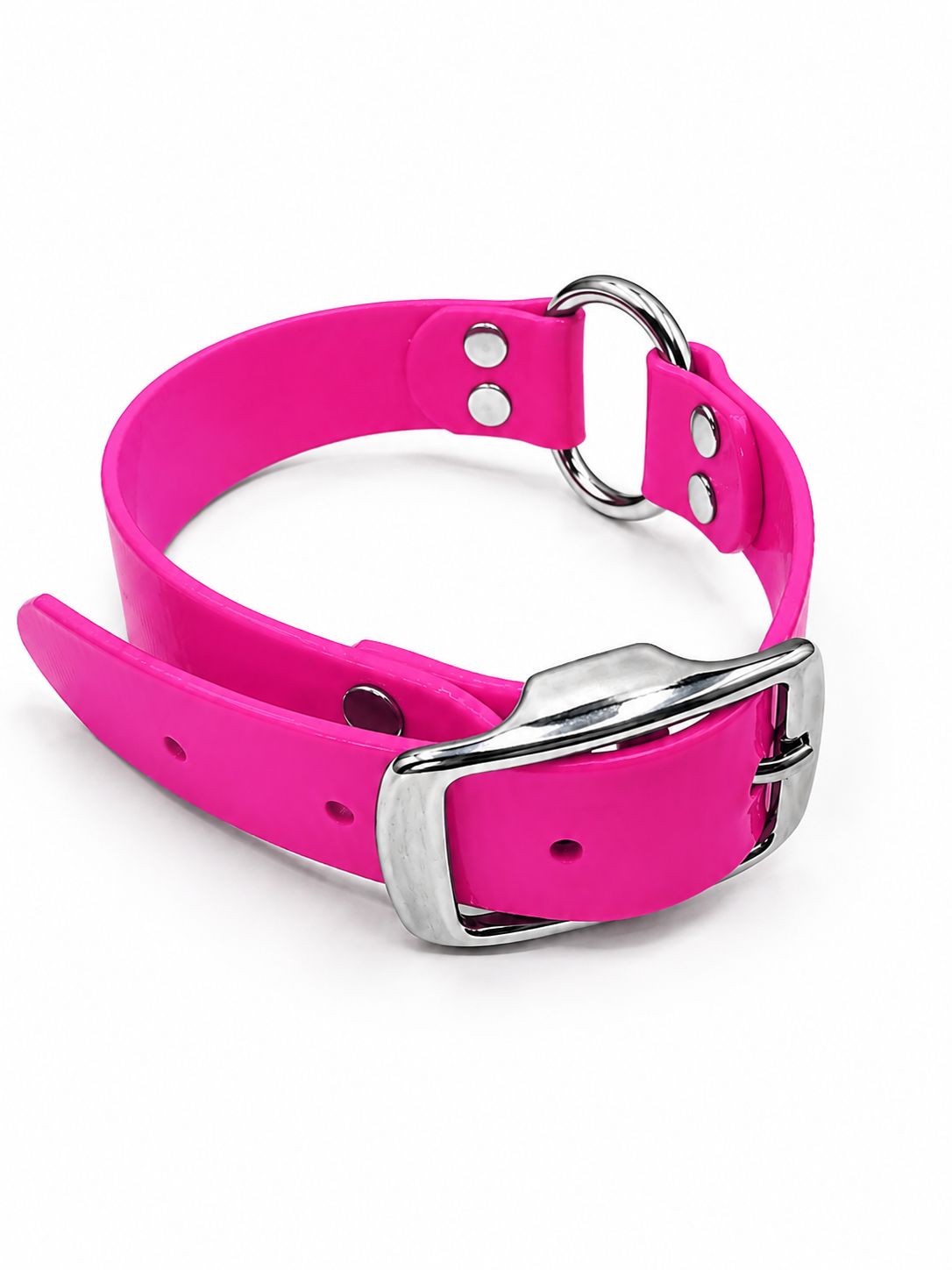 SOLID COLLAR 1 INCH CTR PINK