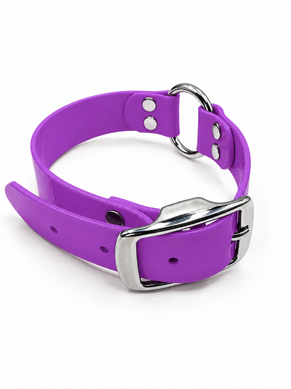SOLID COLLAR 1 INCH CTR PURPLE