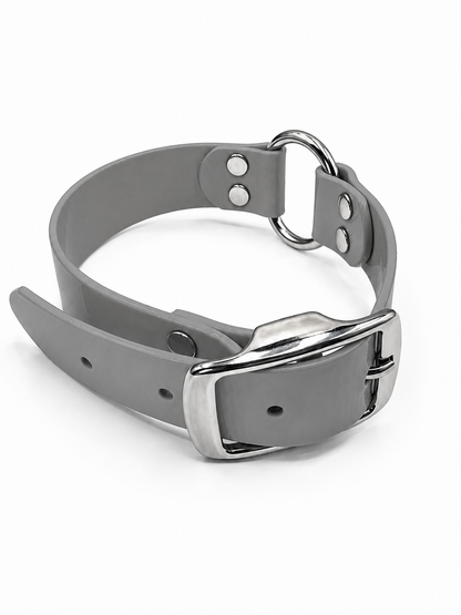 SOLID COLLAR 1 INCH CTR SILVER