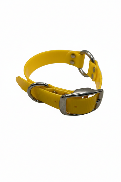 SOLID COLLAR 1 INCH STND B.YELLOW