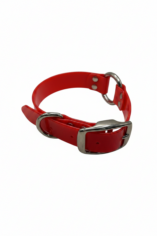 SOLID COLLAR 1 INCH STND RED