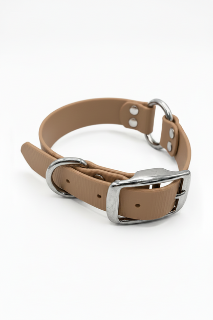 SOLID COLLAR 1 INCH STND TAN