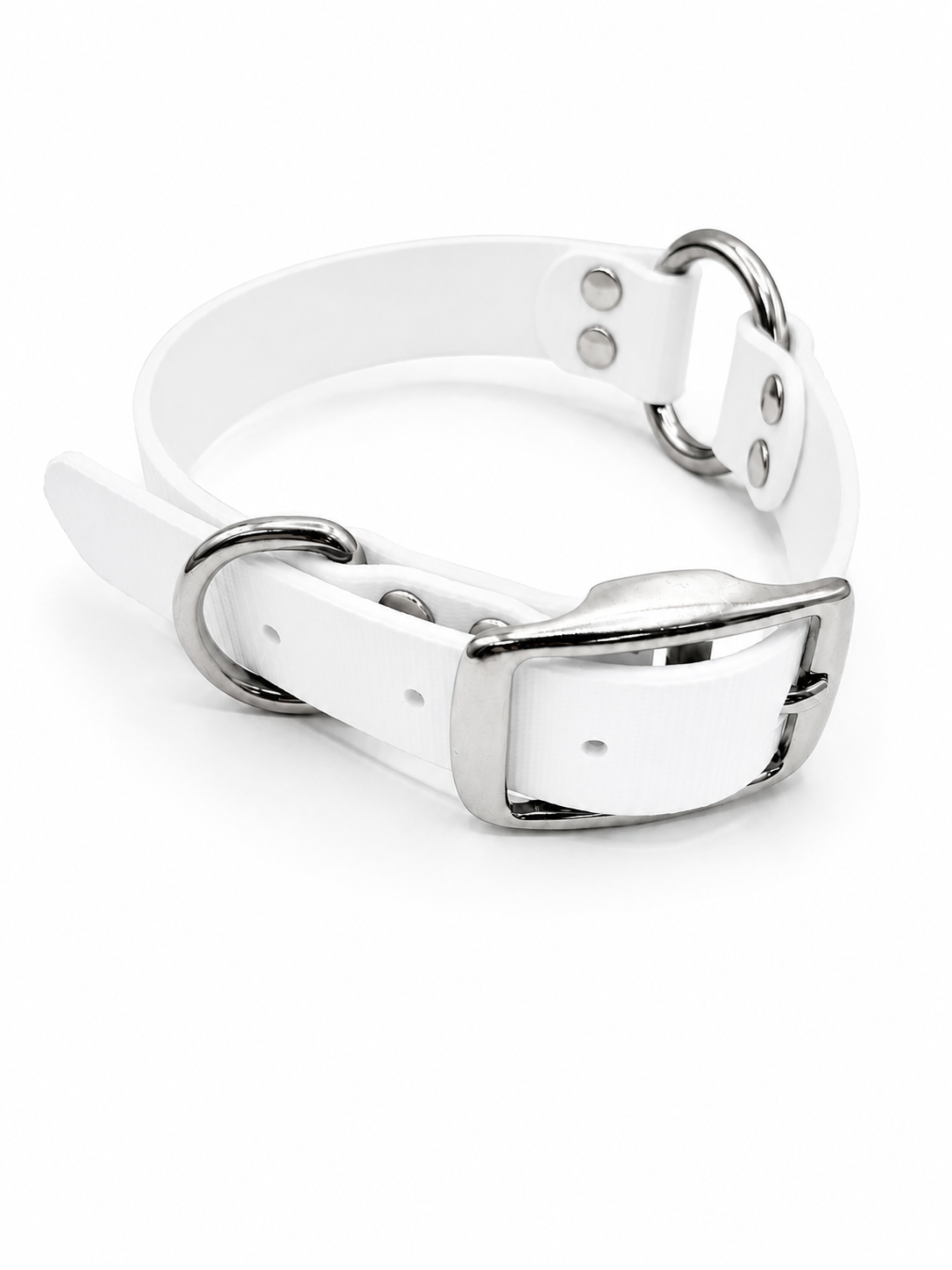 SOLID COLLAR 1 INCH STND WHITE 1