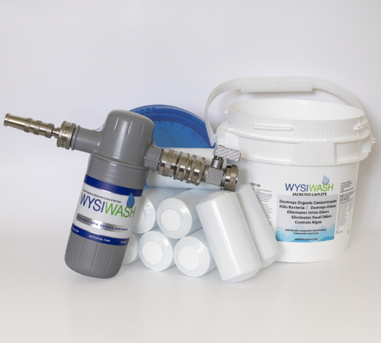 WysiWash PRO V Sanitizer System Kit with 8 Caplets
