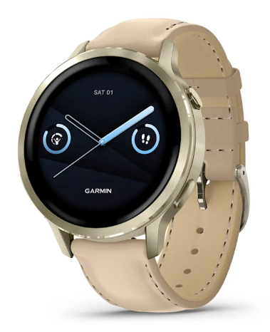 Smartwatch Venu 4 Gold Leather