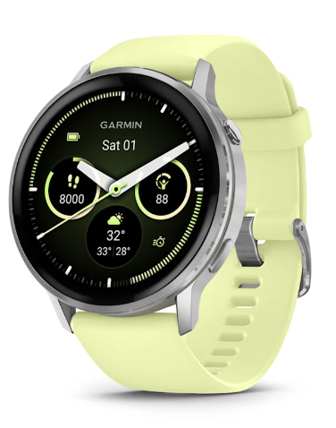 SMARTWATCH VENU 4 SILVER/CITRON