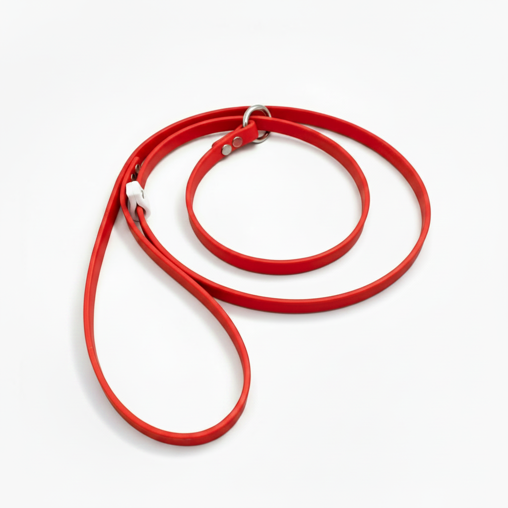 RED SLIP LEAD WITH WHITE STOPPER