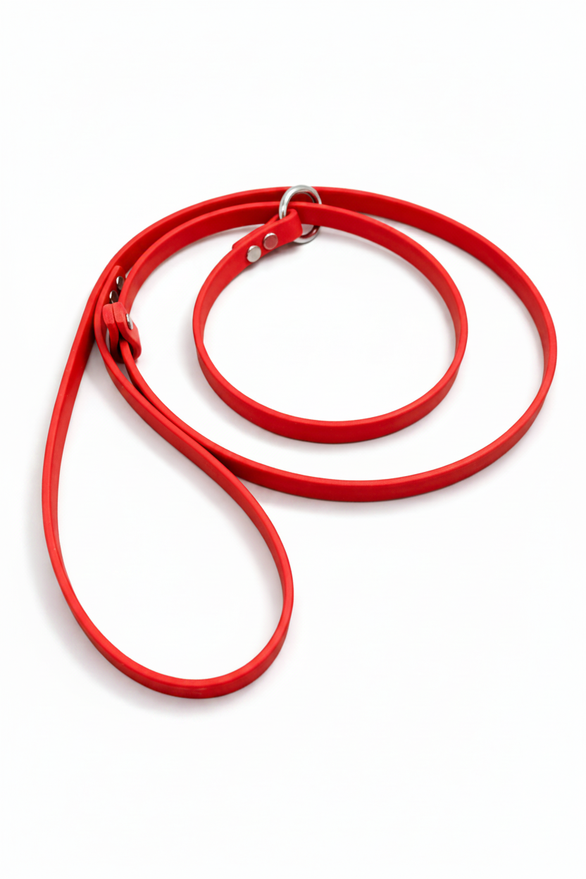 RED SLIP LEAD WITH RED STOPPER