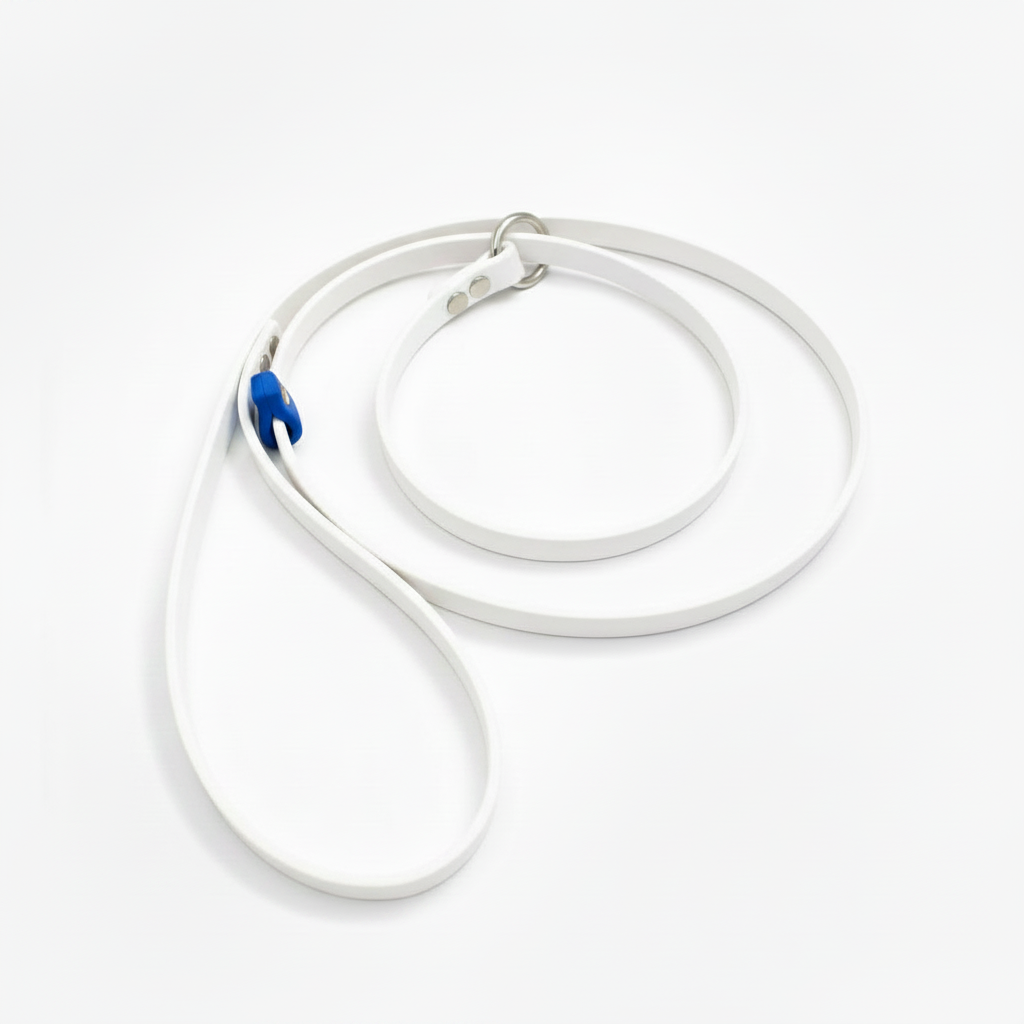 WHITE SLIP LEAD BLUE STOP
