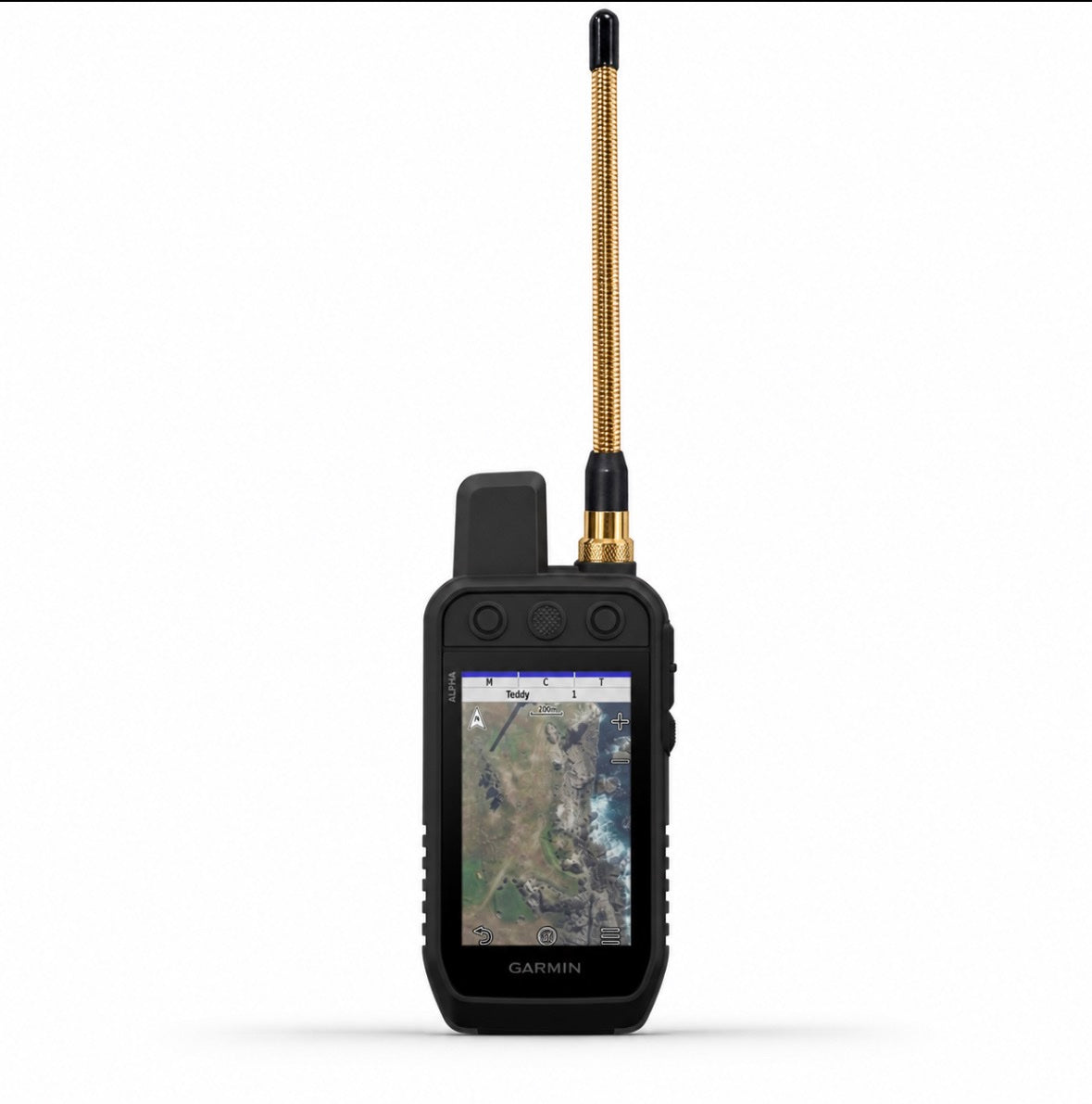 alpha with gold flex antenna