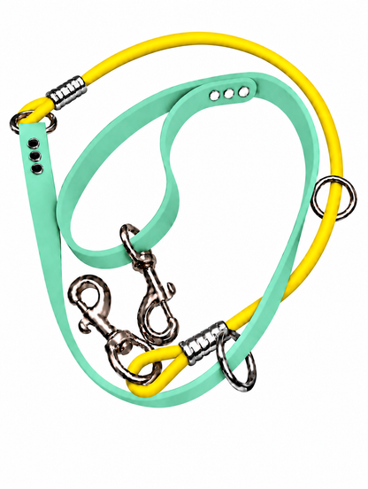 beta lead with cable mint/yellow