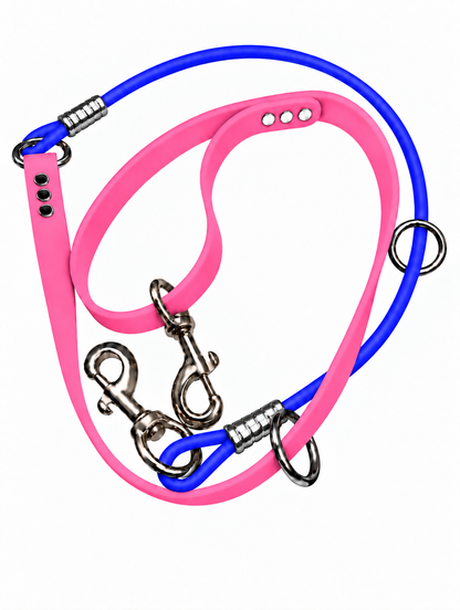 beta lead with cable pink/blue