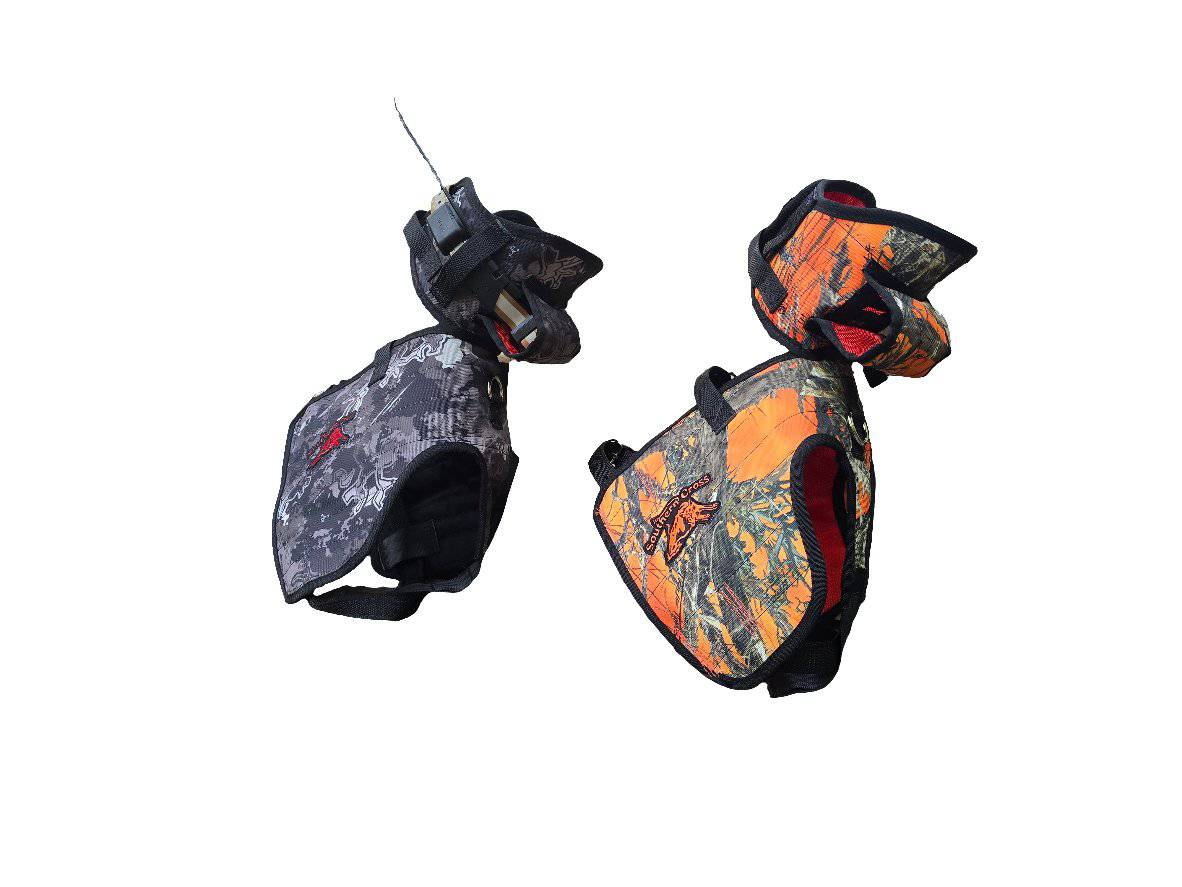 Boar Buster PRO Vest (Plate) – Attached Collar, Extreme Mobility Hog Dog Vest - OKIE DOG SUPPLY