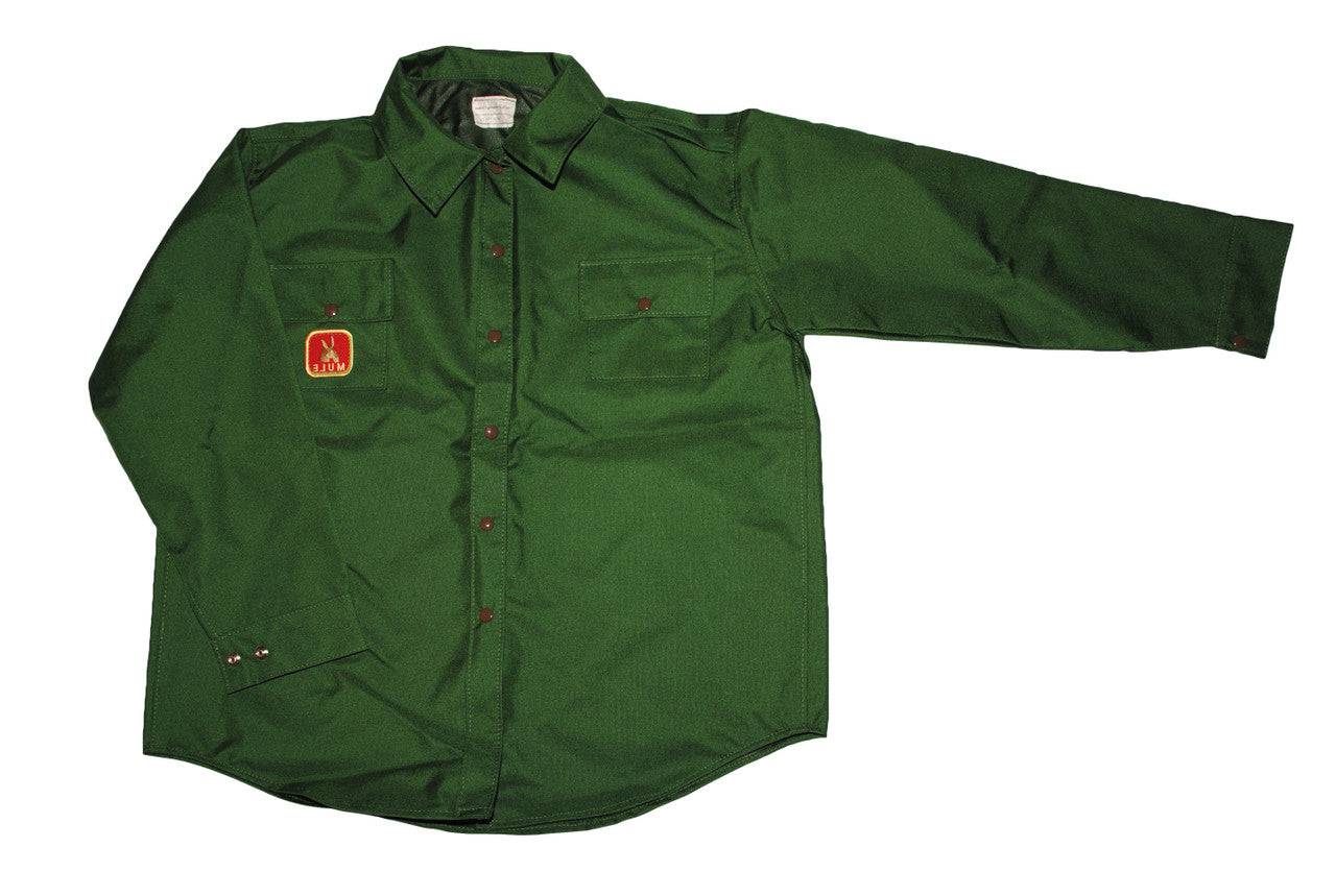 Mule Original Briarproof Shirt - Green - OKIE DOG SUPPLY