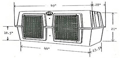 Easy Loader Kennel - Full Size Pickups - OKIE DOG SUPPLY