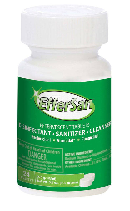 EfferSan Sanitizer Tablets - OKIE DOG SUPPLY