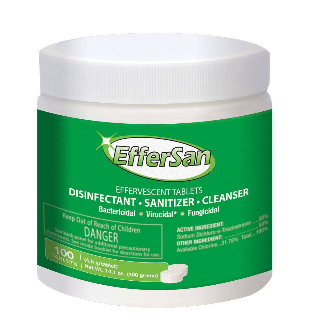 EfferSan Sanitizer Tablets - OKIE DOG SUPPLY