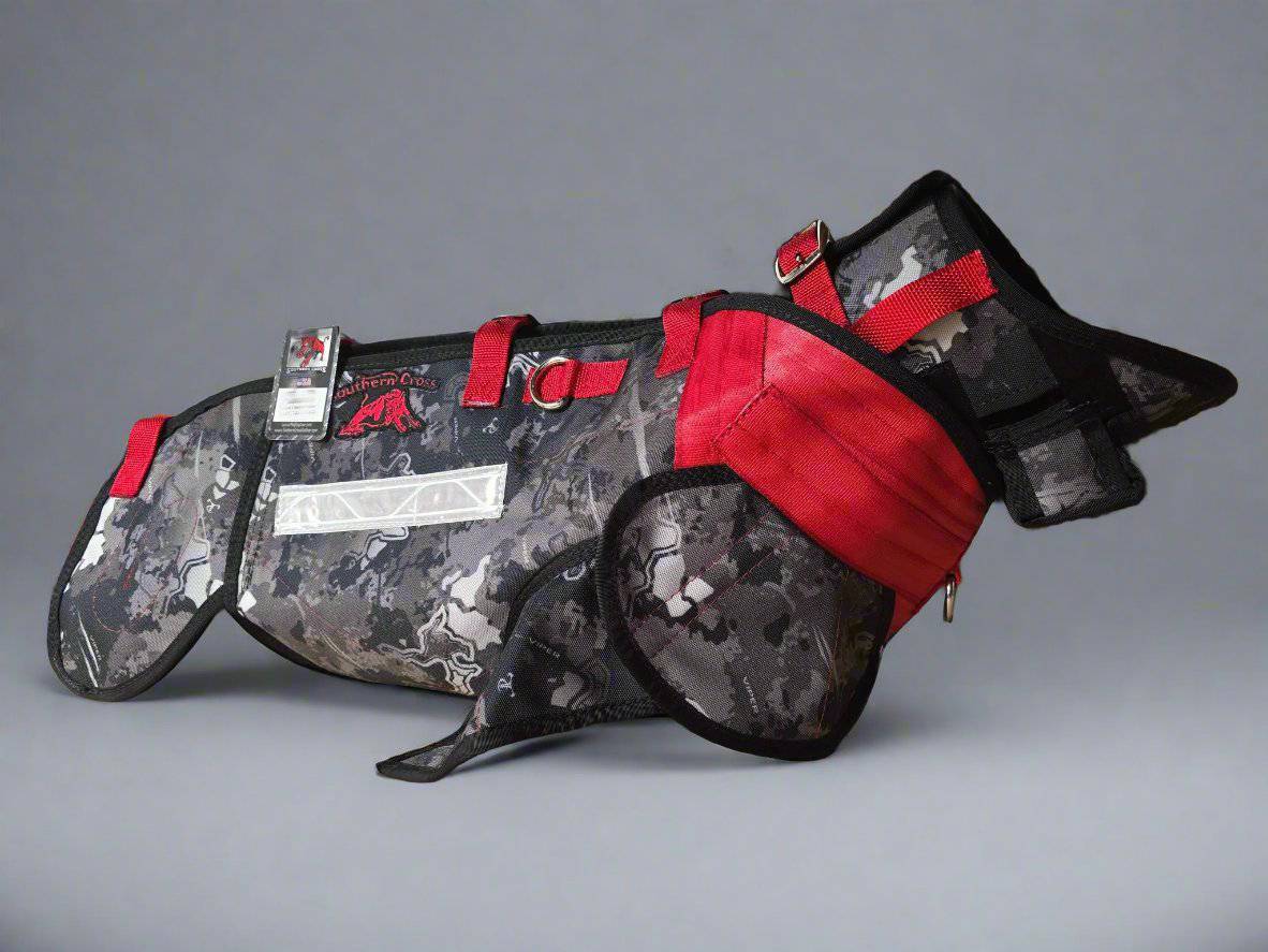 Elite Catch Vest PRO- Attached Collar Extreme Protection - OKIE DOG SUPPLY