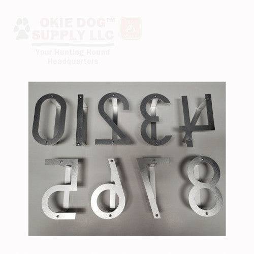 Field Trial Stencil Numbers - 6 Inch Size - OKIE DOG SUPPLY