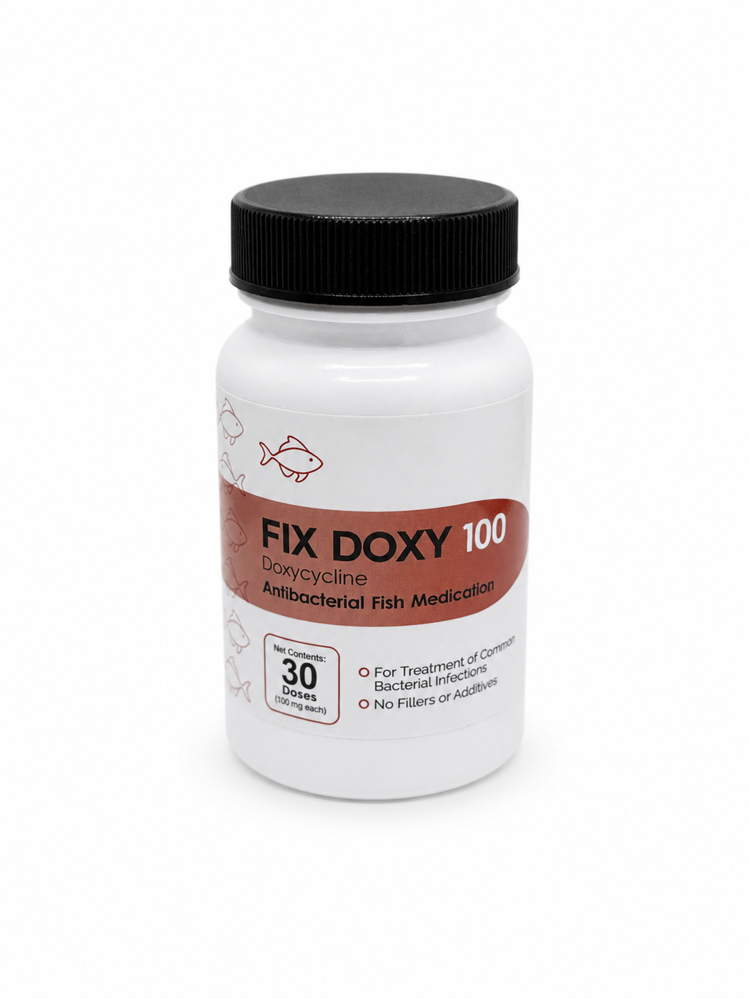 fish doxy or fin doxy 100mg 30ct bottle of medication