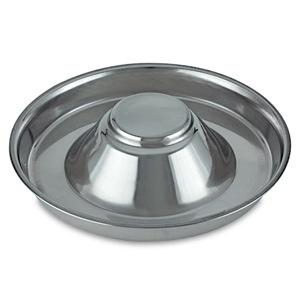 Flying Saucer Puppy Dish - Puppy Pan - 11 Inch Diameter - OKIE DOG SUPPLY