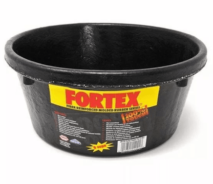 Fortex Rubber Bowl - 2 quart - OKIE DOG SUPPLY