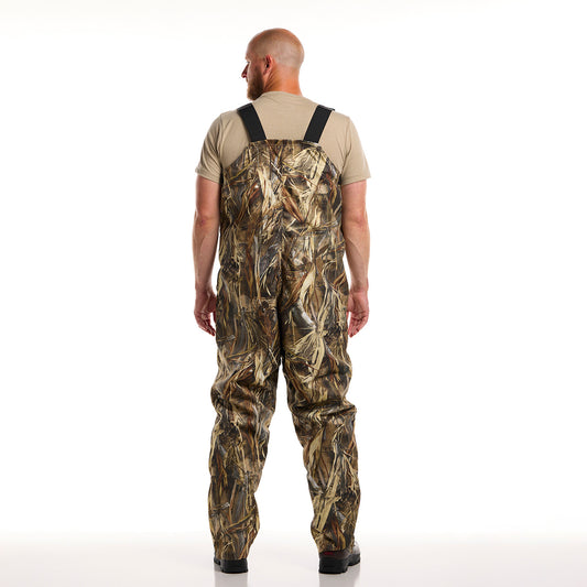 frogger bibs by dans hunting gear back view