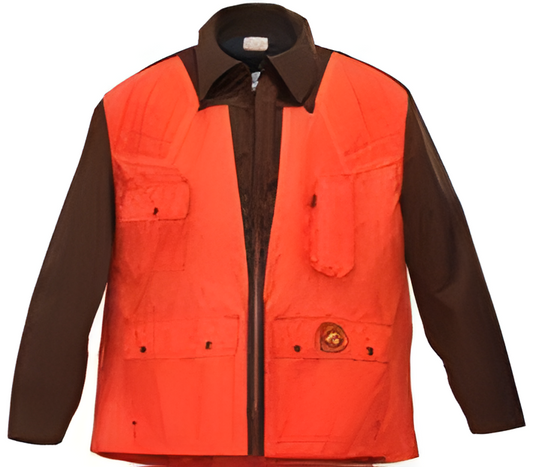 Mule Original Briarproof Front Load Game Coat - Brown/Orange