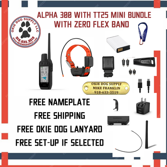 Alpha 300 Bundle with TT25 With Zero Flex Band (Mini)