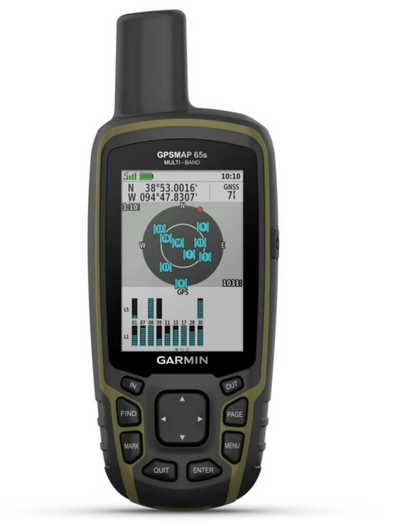 garmin 65s gps satellite view