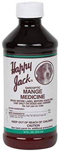 Happy Jack Sarcoptic Mange - 16oz - OKIE DOG SUPPLY