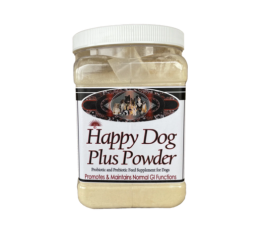 Elite K9 Happy Dog Plus - 2 pound Jar - Coccidia Prevention