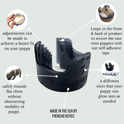 Puppy Flat Chest Protector And Treatment