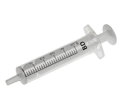 luer slip 5cc syringe